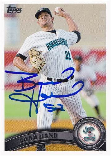 2011 Topps Pro Debut Brad Hand