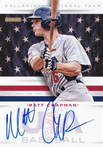 2013 Matt Chapman Panini USA Baseball