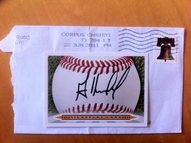 Jose Altuve autograph