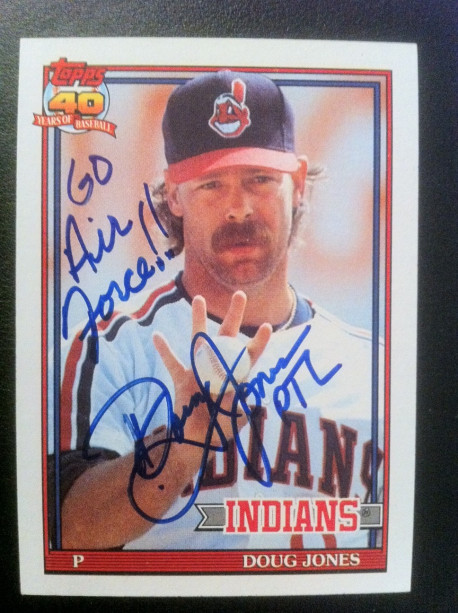 1991 Topps Baseball Doug Jones