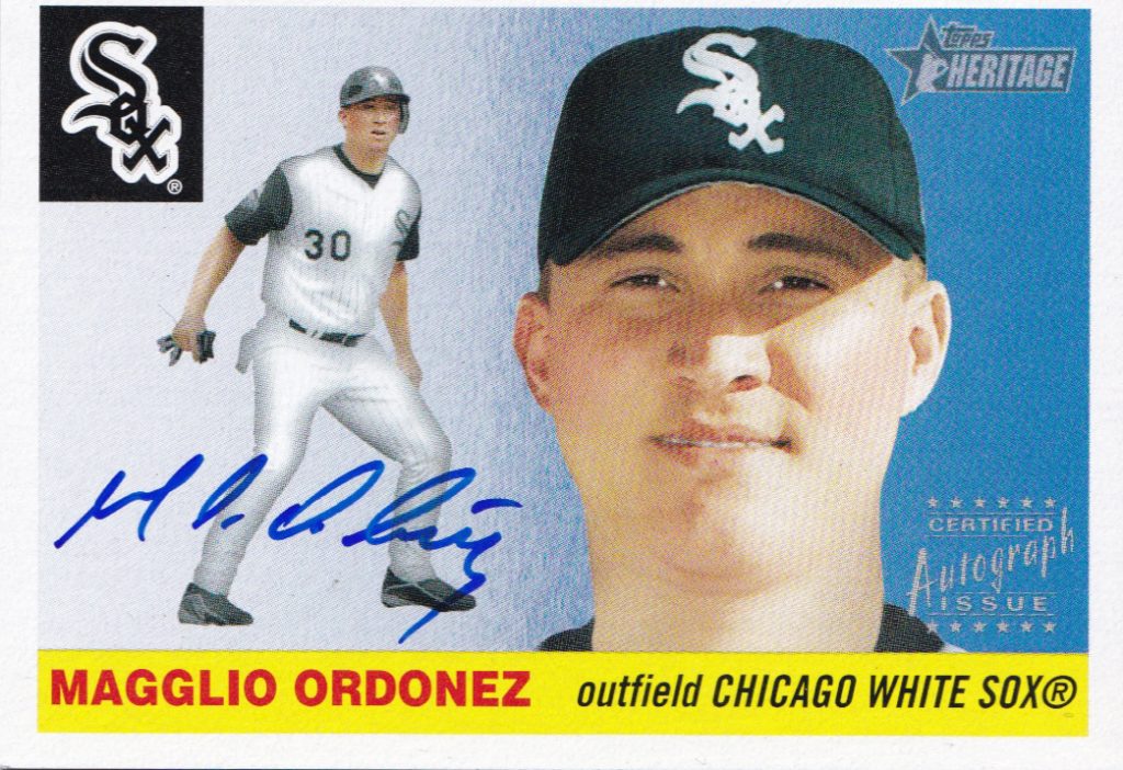 2004 Topps Heritage Real One Magglio Ordonez