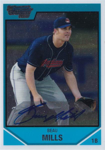 Beau Mill s 2007 Bowman Chrome