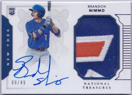 2016 National Treasures Brandon Nimmo