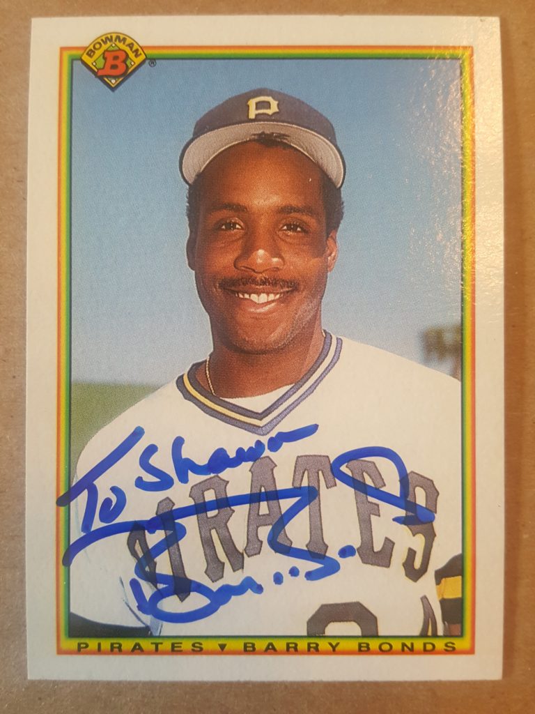 1990 Bowman Barry Bonds